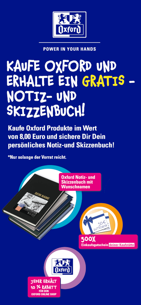 Oxford Gewinnspiel Header
